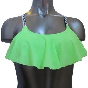 PINK Y2K Victoria's Secret Green Bikini Top